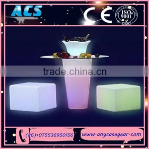 ACS LED Bar Furniture Colorful Plastic Waterproof Led Cube thumbnail-4