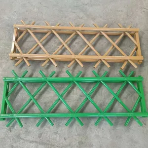 Modern Stainless Steel Imitation Bamboo Fence With 3D Modeling for Gardens, Urban Parks, and Tourist Spaces thumbnail-3