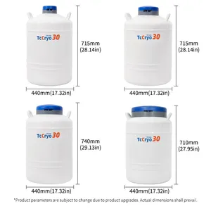 Czech Simmental TcCryo Cattle_ 30L Semen Storage Dewar Tank Nitrogen Semen Storage Tank thumbnail-3