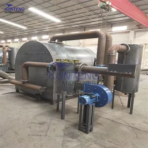 Energy Saving Cashew Shell Coconut Shell Straw Olive Shell Carbonization Furnace EPC thumbnail-2