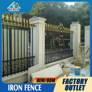 Wrought Iron Railing Iron Fence Panel For Sale thumbnail-2