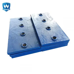 Smooth Finished Chromium Carbide Overlay Plate Anti‑Material Buildup Abrasion Resistant Mining Cement Liner thumbnail-4