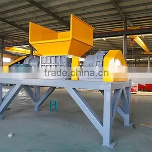 Powerful Double Shafts Double Motors Timber Wood Pallet Crusher thumbnail-2