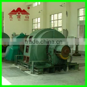 10mw Power Plant Francis Turbine Head 30-700m 10000kw Turbine Generator thumbnail-3