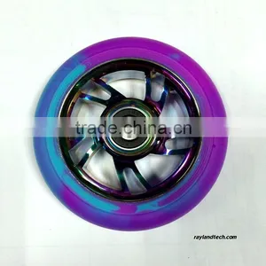 2015 Newly Listed Rainbow Scooter Wheels Factory Promotion thumbnail-2