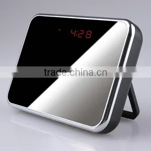 Wireless WIFI 1080P Desk Radio Spy Hidden Camera Clock Quality Choice thumbnail-1