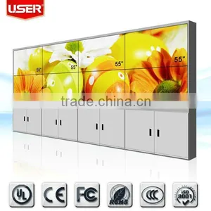 Narrow Bezel 7.3mm With Brightness 700nits 46" Video Wall Display thumbnail-1