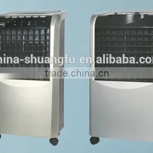 China Low Power Consumption Electric Floor Standing Portable Water Based Motor Cooling Fan thumbnail-3