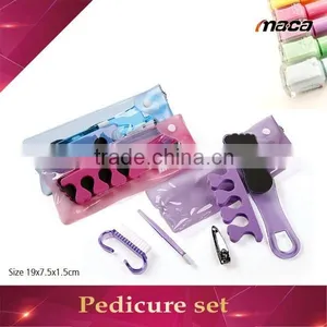 FS1006 Hot China Factory 5pcs Colorful Toe Separators Pedicure Set thumbnail-1