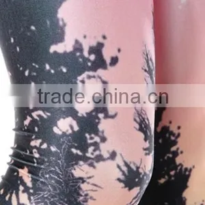 Hot Sex Custom Sublimation Print Leggings for Women thumbnail-4