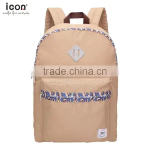 600D Polyester Backpack With Colorful Camouflage Zipper thumbnail-3