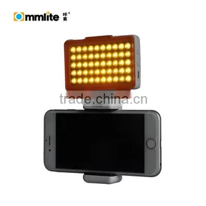 Commlite 50 Bulbs Mini LED Video Light for Gopro Cameras/Cellphone/Pad/DSLR thumbnail-1