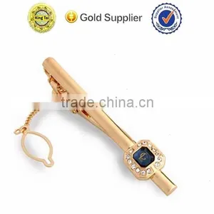 Wholesale Factory Manufacture Brand Quality Custom Gold Tie Clip for Gift thumbnail-5