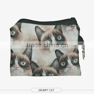 New Design Wholesale 3D Full Print Small Custom Ladies Coin Purse thumbnail-4