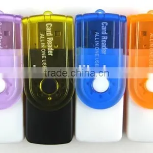 All-in-One Mini USB 2.0 MS/M2/Mini SD/micro Memory Sd/SD Card Reader thumbnail-1