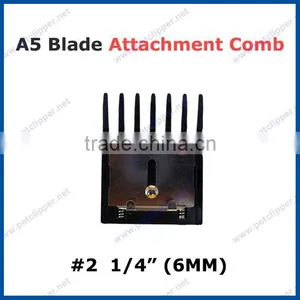 Pet Clipper #2 1/4" 6mm A5 Blade Attachment Comb thumbnail-1