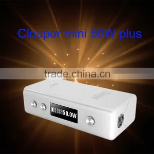 Wholesale Best Price Cloupor Mini Plus TC Box Mod 18650 Battery vv vw 50w Cloupor Mini Plus thumbnail-5