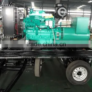 100kVA Trailer Generator by Cummins Engine thumbnail-3