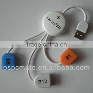 Cute Mini Animal Octopus Shaped 4 Port Usb Hub thumbnail-1