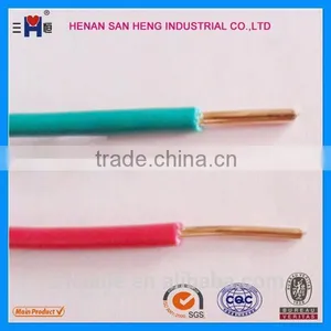 Copper Conductor PVC Insulated H05V-U/H07V-U Building Electrical Cable thumbnail-3
