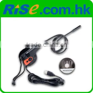 USB HD Inspection Camera Borescope 6 LED Endoscope Video Waterproof Tape Style thumbnail-1