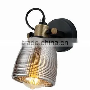 MB6188-SMOKE Glass Wall Lamp 2015 New Design thumbnail-1