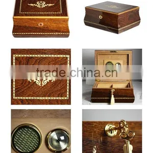 Luxury Gloss Wooden Cabinet Shape Humidor, Accept OEM thumbnail-2