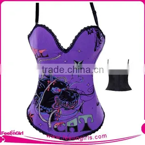 Cheap Steel Boned Zipper Waist Training Trainer Corsets thumbnail-6