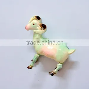 4 Inch New Design Goat Magnets for Fridge, Plastic Fridge Magnets for Tourism thumbnail-2