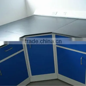 Modern Steel Structure Laboratory Corner Table Cheap Corner Table Steel Corner Table thumbnail-1