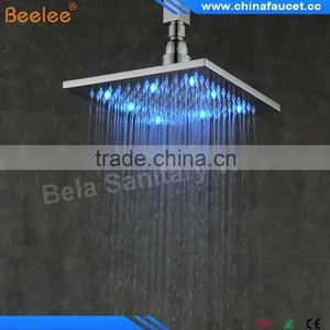 Best Solid Brass Rain Shower Heads With LED Light Temperature Detectable thumbnail-1
