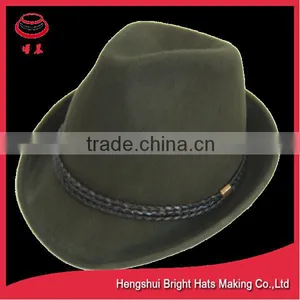 Wool Felt Trilby Hat Formal Hat thumbnail-1