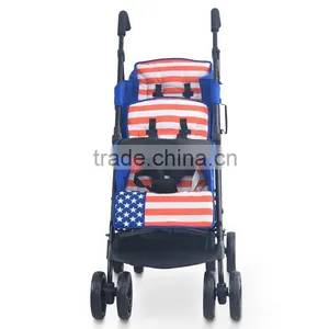 Twin Stroller,Tandem Twin Stroller,Double Stroller,Double Pushchair thumbnail-4