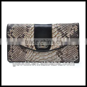 New Arrival Genuine Leather Wallet, Snake Leather Wallet for Women thumbnail-1