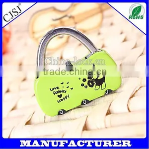 Keyless Security Small Resettable Newest Password Lock thumbnail-1