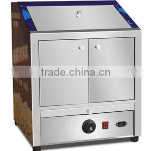Commercial Popcorn Warmer Showcase .round Popcorn Heating Machine thumbnail-3