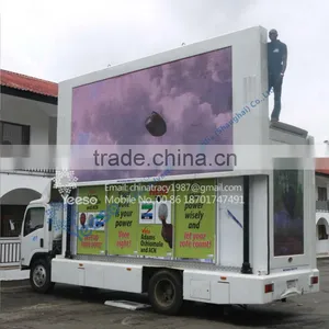 Presidential LED Vehicle,Mobile Advertising Truck, LED Truck, 1 Lifting Led Screen, 1 Light Box thumbnail-1