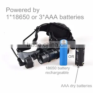 5W Most Powerful UV Light Headlamp Rechargeable UV Powerful Headlamp thumbnail-4