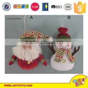 Xmas Decoration Plush Snowman Toy Christmas Decorations Wholesale thumbnail-3