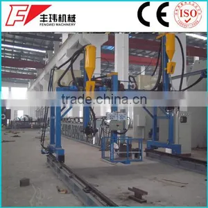 Automatic High Frequency Welding Machine for H Beam in Use thumbnail-1