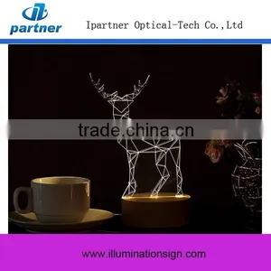 2015 New Product Custom 3D Table Night Light, Led Night Lamp thumbnail-1