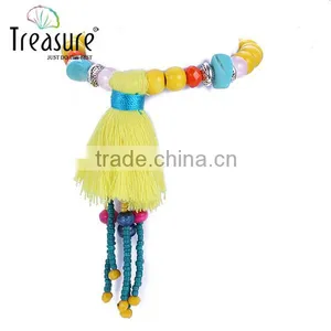 Long Tassel Bracelet 2016 Latest Design Jewelry Charm Bead Bracelet Valentine's Day Gift Quality Choice thumbnail-6