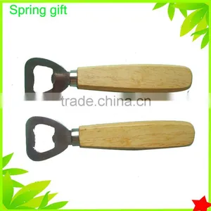 Wood Handle Metal Opener thumbnail-1