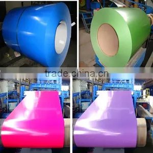 Matt Grain Precoated Prepainted Color Coated Aluzinc Iron Sheet thumbnail-4