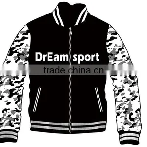 [DREAM SPORT] Factory Camo Men Zip Sweatshirt Without Hood thumbnail-2