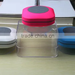 2016 High Quality Protable Bluetooth Speaker Suction, Waterproof Bluetooth Speaker With fm Radio thumbnail-1