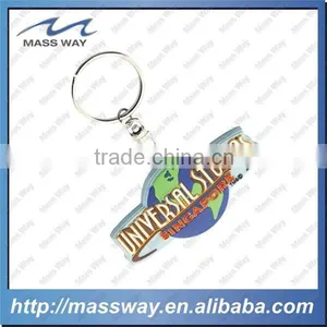 Custom Universal Studios Singapore Fill in Color Soft PVC Key Chain thumbnail-1
