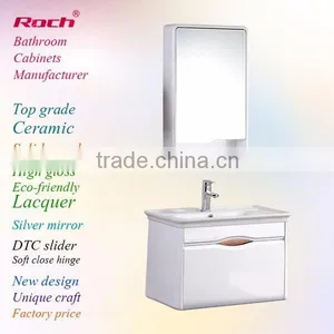 ROCH 8022 Competition Small Bathroom Cabinet,Solid Wood Cabinet,Contemporary Bathroom Wall Cabinet thumbnail-1