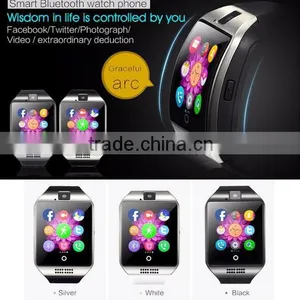 With Touch Screen Camera TF Card Bluetooth Smart Watch Apro for Android and IOS Phone 2016 Q18 SmartWatch thumbnail-5