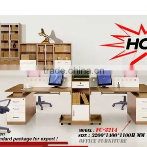 Wooden Office Partition With Aluminium Door Design thumbnail-1